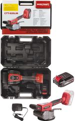 SET Suction Cup Worcraft CTT-S20LiM, ShareSYS, 20V, vibrating, for tiles, in a case