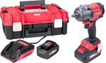Worcraft XCUBE006 ShareSYS Toolbox készlet, ütvecsavarozó 850 Nm, kofferben