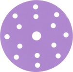 Výsek Worcraft OS04-150-41, do excentrickej brúsky, 150 mm, P240, papier, brúsny, bal. 5 ks