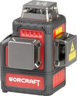 Lézer Worcraft XCUBE026 ShareSYS Toolbox, 3x3D Zöld sugár, akkumulátor nélkül