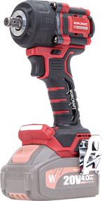 Uťahovák Worcraft CIW-S20LiB-750, 20V Li-Ion, rázový, 800 Nm, 1/2" square