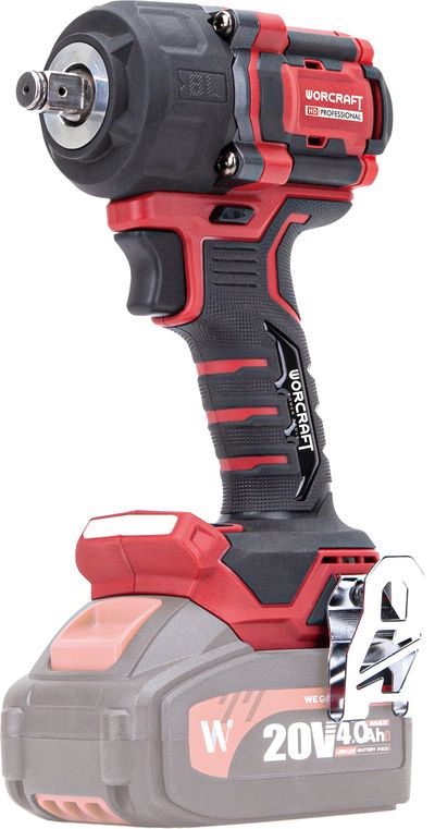 Uťahovák Worcraft CIW-S20LiB-750, 20V Li-Ion, rázový, 800 Nm, 1/2" square
