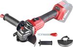 Csiszoló Worcraft CAG-S20LiBS-125 ShareSYS, 125 mm, sarok, fordulatszám-szabályozással, 20V Li-ion,