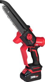 Saw Worcraft CHS-S20LiBD ShareSYS, brushless, 20V Li-ion, 8" chain, mini chainsaw