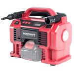 Kompresszor Worcraft CAC-S20Li, 20 V, 160 psi, 11 bar, LED világítás