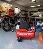 Compressor Strend Pro FL2024-08, 1.5 kW, 24 liters, 1-piston