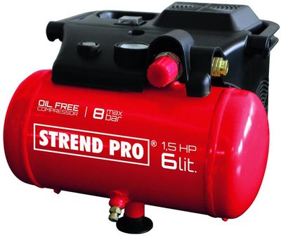Compressor Strend Pro BOF1506, oil-free, 1.1 kW, 6 liters
