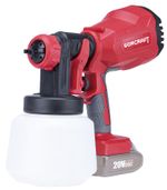 Paint Spray Gun Worcraft CSG-S20LiA ShareSYS, 20V Li-Ion, 1000 ml