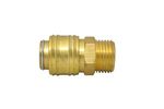 Gyorscsatlakozó Airtool NUQ-2, kompresszorhoz, 3/8", sárgaréz, külső menetes, levegőhöz