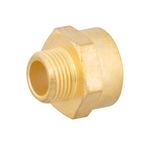 Compressor Connector Airtool MA-3, 3/8-1/2", Brass, for air