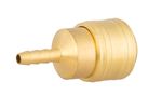 Quick Connector Airtool AQ-6, for compressor, 1/4", 6 mm, brass, with barb, for air
