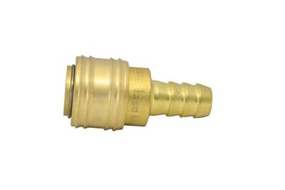 Quick Connector Airtool AQ-6, for compressor, 1/4", 6 mm, brass, with barb, for air