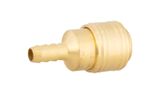 Quick Connector Airtool AQ-6, for compressor, 3/8", 9 mm, brass, with barb, for air