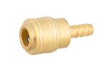 Gyorscsatlakozó Airtool AQ-6, kompresszorhoz, 3/8", 9 mm, sárgaréz, tüskével, levegőhöz
