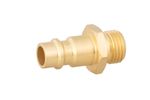 Compressor Connector Airtool UQ-4, 1/4", Brass, external thread, for air