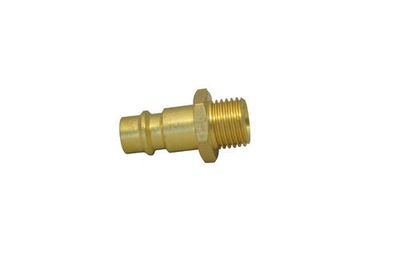 Compressor Connector Airtool UQ-4, 1/4", Brass, external thread, for air