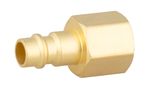 Csatlakozó kompresszorhoz Airtool UQ-3, 3/8", sárgaréz, belső menet, levegőhöz