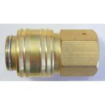Quick Connector Airtool NUQ-1, for compressor, 1/4", brass, internal thread, for air