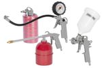 Compressor Set Airtool W-2005A1, 5-piece, spray/blow/inflation/misting/hose0500000091604
