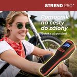 Kompresszor Strend Pro K25, kézi, 150 psi, 10 bar, LED világítás, akkumulátoros pumpa