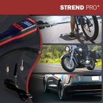 Kompresszor Strend Pro K25, kézi, 150 psi, 10 bar, LED világítás, akkumulátoros pumpa