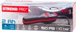 Akkumulátoros kézi lég kompresszor Strend Pro K25, 150 psi, 10 bar, LED