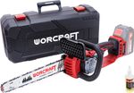 Saw Worcraft CGC-S20LiBD, brushless, chainsaw, SDS system, 20V Li-ion, 26 ml oil tank, 12"" chain