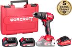 SET Csavarhúzó Worcraft CHD-S20LiBCM ShareSYS, 20V, 60Nm, kefementes, kofferben