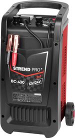 Indítókocsi Strend Pro BC-430, töltő, 12/24V, 30 A, indítás 250 A, autóakkumulátorokhoz