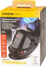 Welding helmet Strend Pro Galaxy MatteBlack, AutoDark, auto-darkening