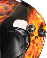 Hegesztőpajzs Strend Pro Galaxy Fire Skull, automata sötétedésű
