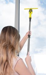 Window cleaner Strend Pro VAC-80E, 28 cm, 2000 mAh, 280 ml, telescope 65 cm