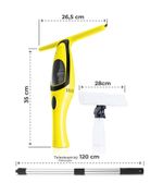 Window Cleaner Strend Pro VAC-80E, 28 mm, 2000 mAh, 280 ml, 65 cm telescopic pole