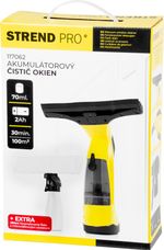 Ablaktisztító Strend Pro VAC-79W, 28 cm, 2000 mAh, 280 ml