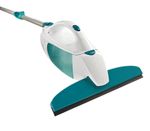 Window Cleaner LEIFHEIT 51003, with 43 cm pole, mop and window vacuum, cordless