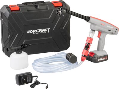 Pisztoly Worcraft CPC-S20LiEM, ShareSYS, magasnyomasu, 1x 2.0Ah akkumulator, 1x tolto