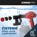 Pisztoly Strend Pro JS-FB17AII, 650W, 800 ml, festékszóró, elektromos kompresszorral
