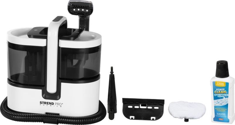 Tepovač Strend Pro Premium, 600 W, 16 kPa, kábel 5 m, s funkciou parného čistenia, 1600ml + grátis čistič škvrn