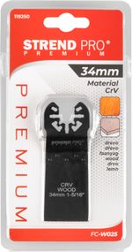 Nástroj Strend Pro FC-W025 pílový list 34 mm, na multibrúsku, Cr-V