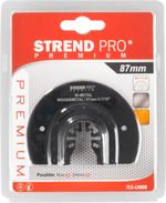 Nástroj Strend Pro RS-U008, pílový list - polkruh 87 mm, na multibrúsku, Bi-metal