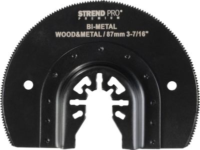 Nástroj Strend Pro RS-U008, pílový list - polkruh 87 mm, na multibrúsku, Bi-metal