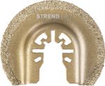 Saw Blade Strend Pro CS-R019, half-round carbide, for oscillating tool, 65 mm, G50