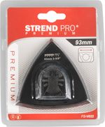 Sanding Pad Holder Strend Pro FS-V022, Velcro, for oscillating tool, 93 mm