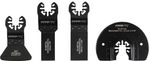 Tool Set Strend Pro TAS-FW105, saw blades, half-round and scraper for multi-tool, Bi-metal, 4-piece
