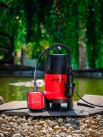 Szivattyú Strend Pro Garden MW400, 400W, piszkos vízhez, 7500 l/óra, 10 m kábel, szennyvíz