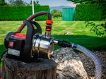Szivattyú Strend Pro Garden MJP1000, INOX, 1000W, 57 l/perc, kerti, komplett készlet
