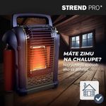 Fűtőtest Strend Pro AD037, menetes patronhoz, kemping, hordozható, piezo