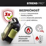 Fűtőtest Strend Pro AD037, menetes patronhoz, kemping, hordozható, piezo