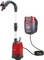 Pump Worcraft CRWP-S20Li ShareSYS, 20V, 2500 l/hr, submersible