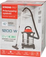 Vacuum Cleaner Strend Pro MWD192, 20 L, 1200W, industrial